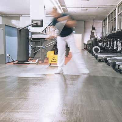 A Clean Gebäudereinigung Reinigung im Fitness Studio